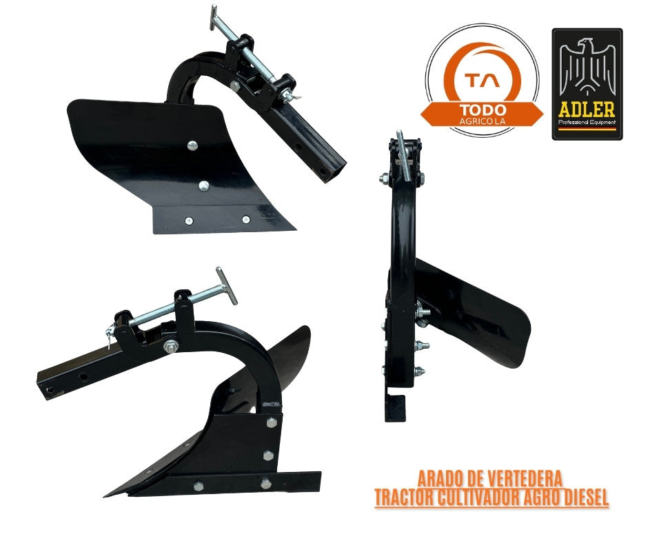 Pack Full Tractor Cultivador Agro Diesel 10 HP Adler  ADL-T02