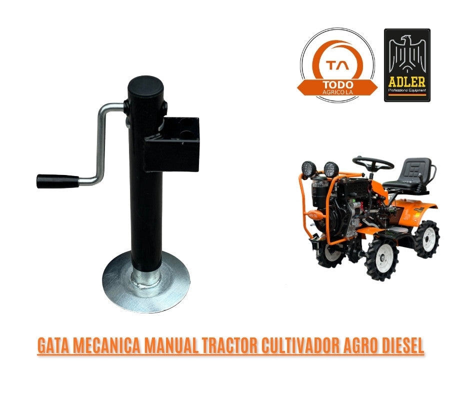 Pack Basico Tractor Cultivador Agro Diesel 10 HP Adler  ADL-T02