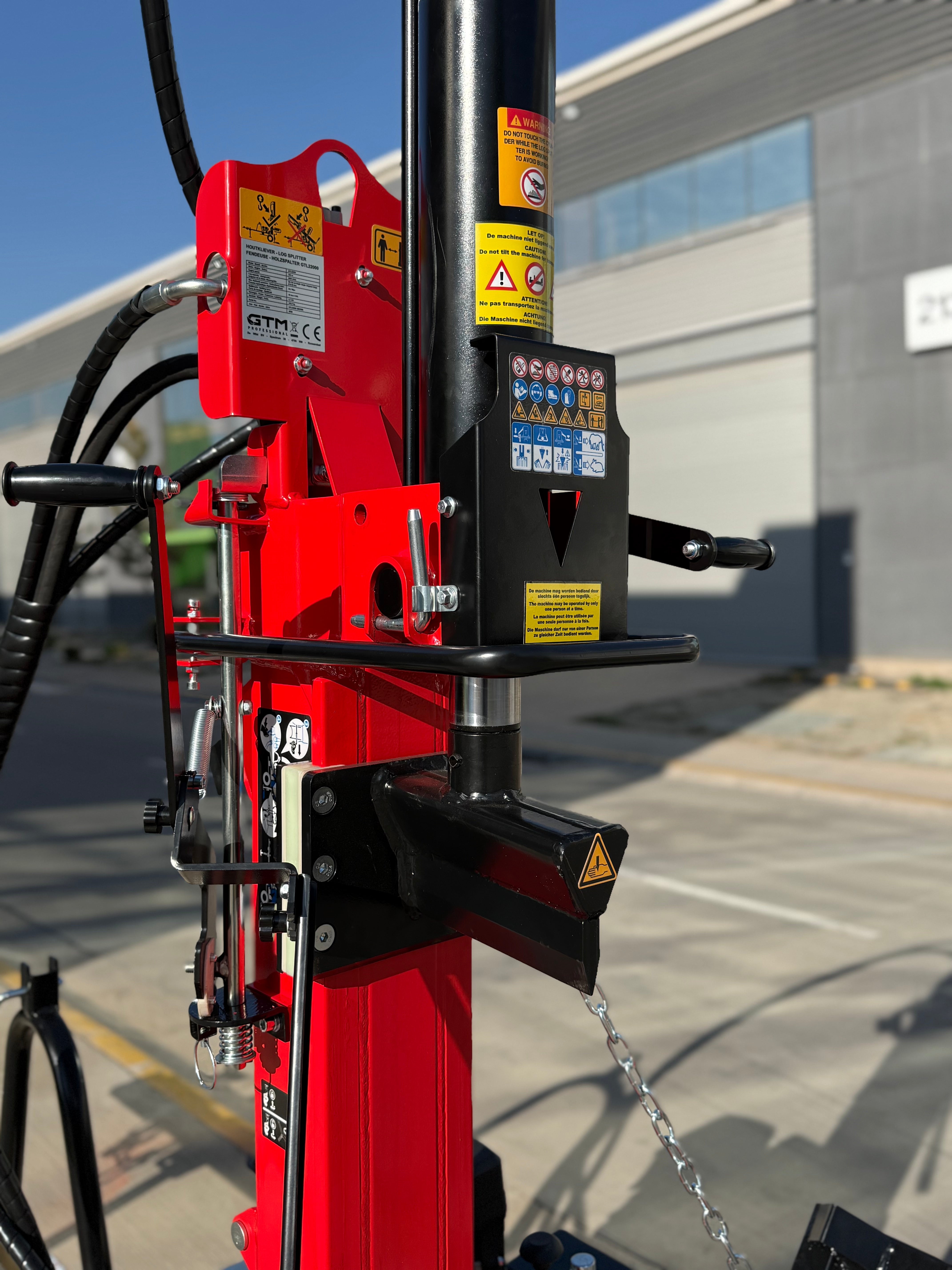 Partidor de Leña GTM GTL22000 Profesional 22 TONELADAS