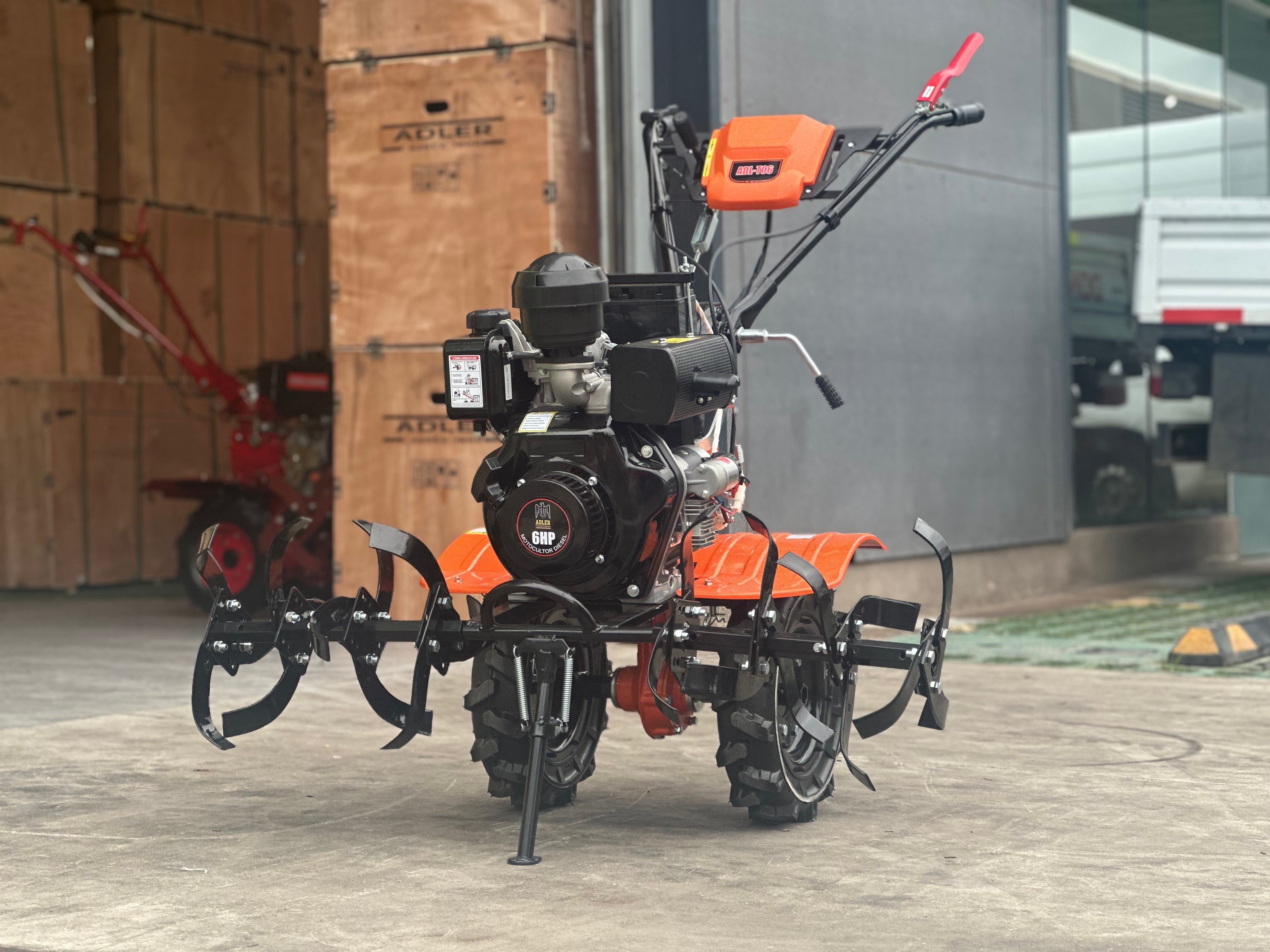 Kit Básico Motocultivador Profesional Diesel 6 hp
