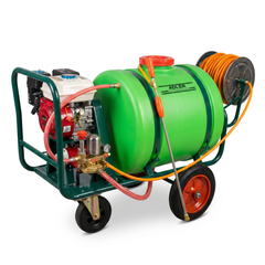 Fumigadora Alta Presión Carretilla con Ruedas 7 hp Estanque 160 Litros - ADLER