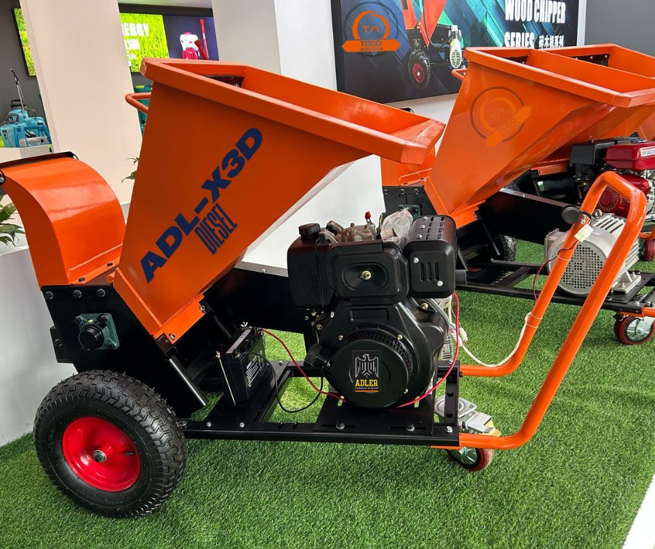Pre-Venta (llegada 4 de Julio) Chipeadora Diesel Adler 16 HP modelo ADL-X3D