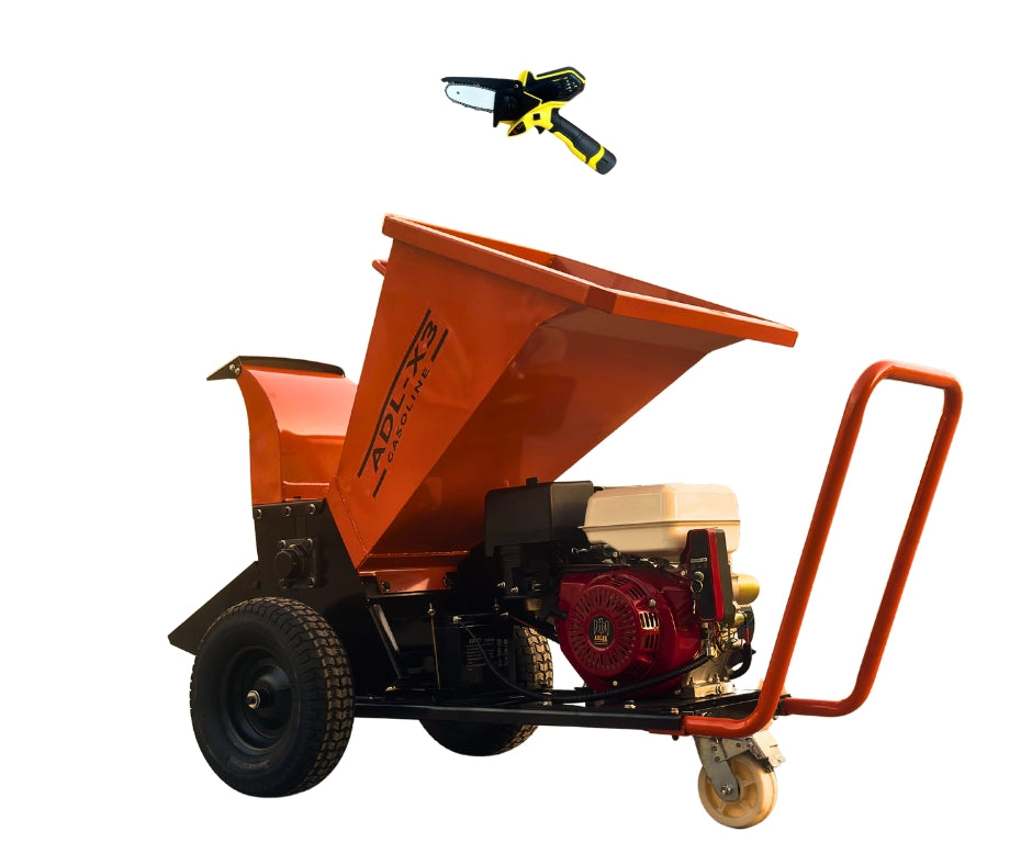 Chipeadora Profesional Adler ADL-X3  16 hp  Encendido Electrico + Podador a Batería