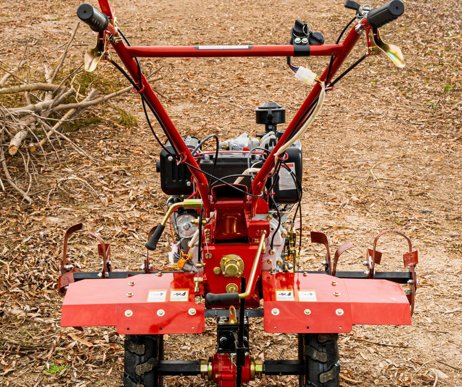 KIT 6 en 1 Motocultivador Profesional Diesel ADLER 10 Hp