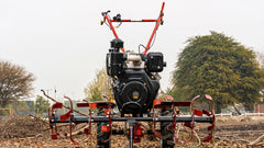 KIT 6 en 1 Motocultivador Profesional Diesel ADLER 10 Hp