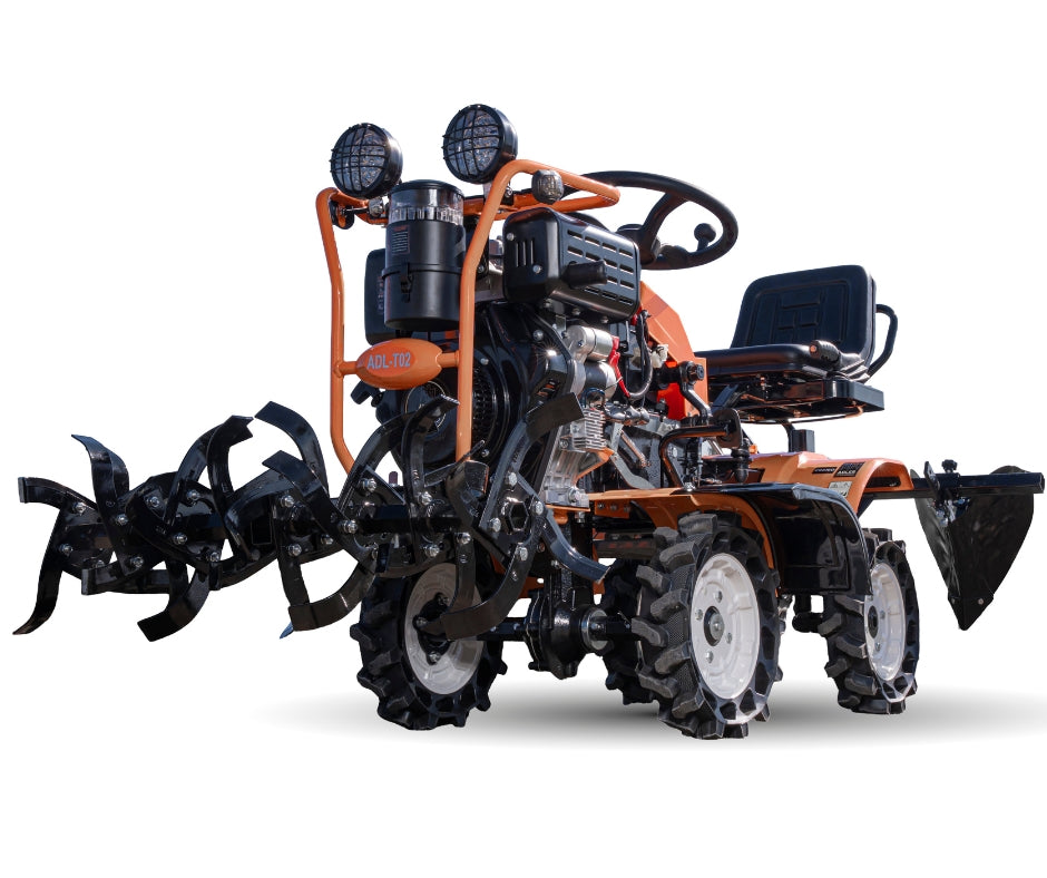 Pack Full Tractor Cultivador Agro Diesel 10 HP Adler  ADL-T02